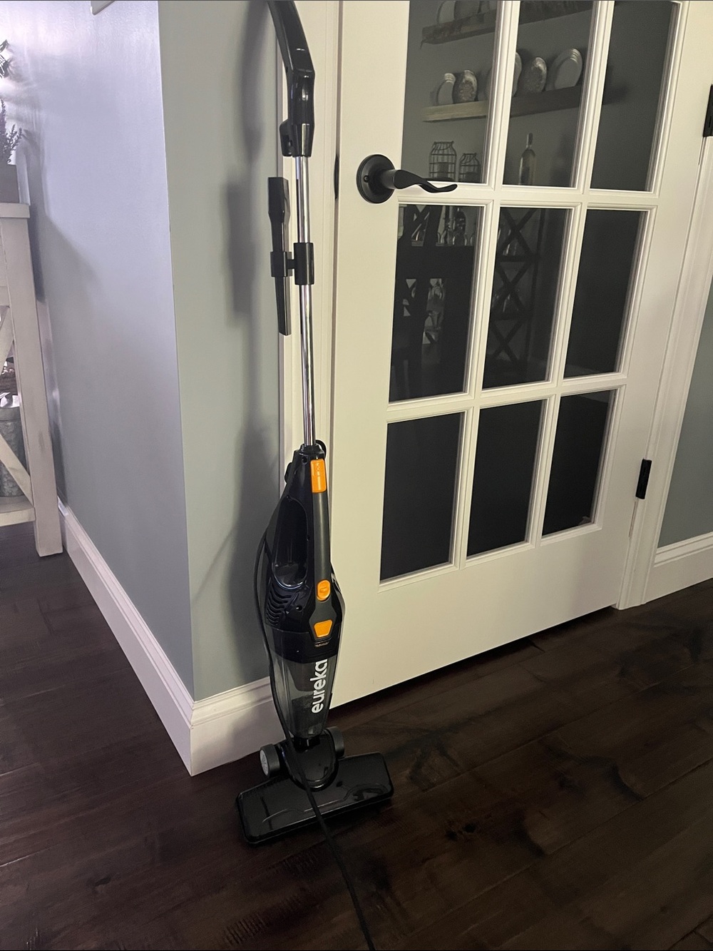 Eureka Black Upright Stick Vacuum Cleaner - Lightweight Home Cleaning